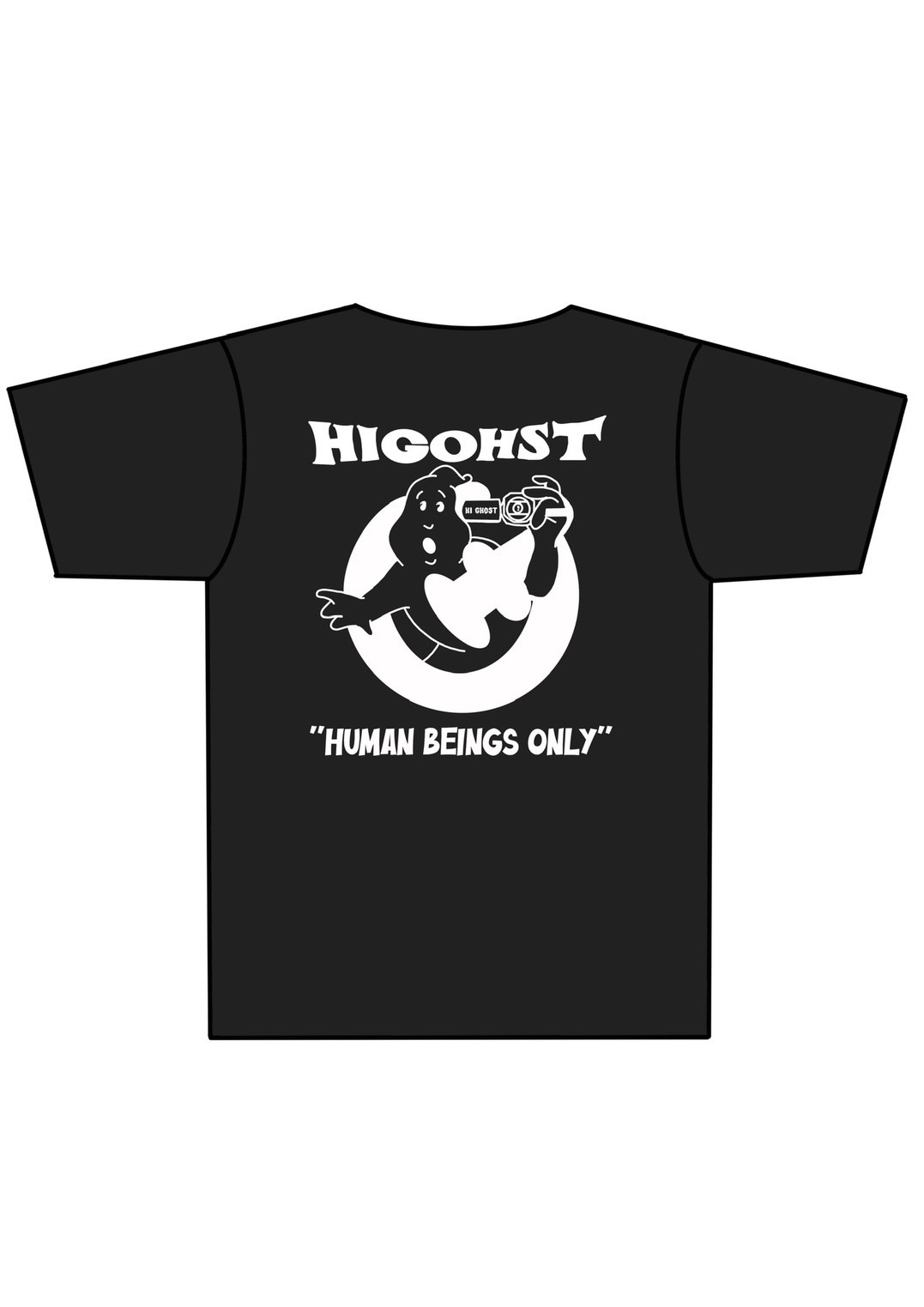 HIGHOSTパロディTシャツ（黒）