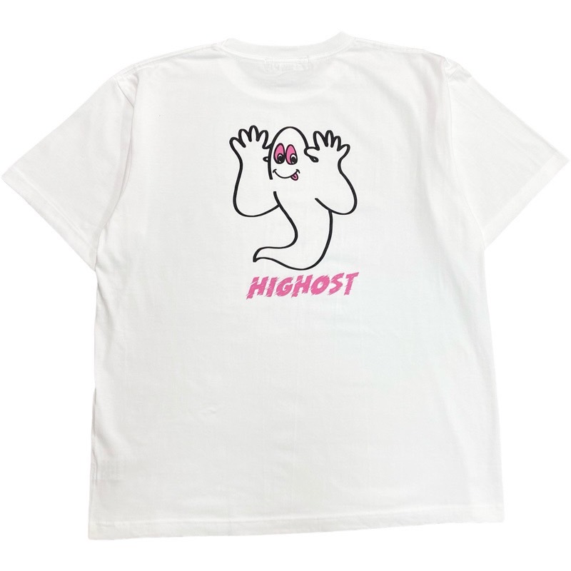 HIGHOST NEW GHOST TEE-WHITE
