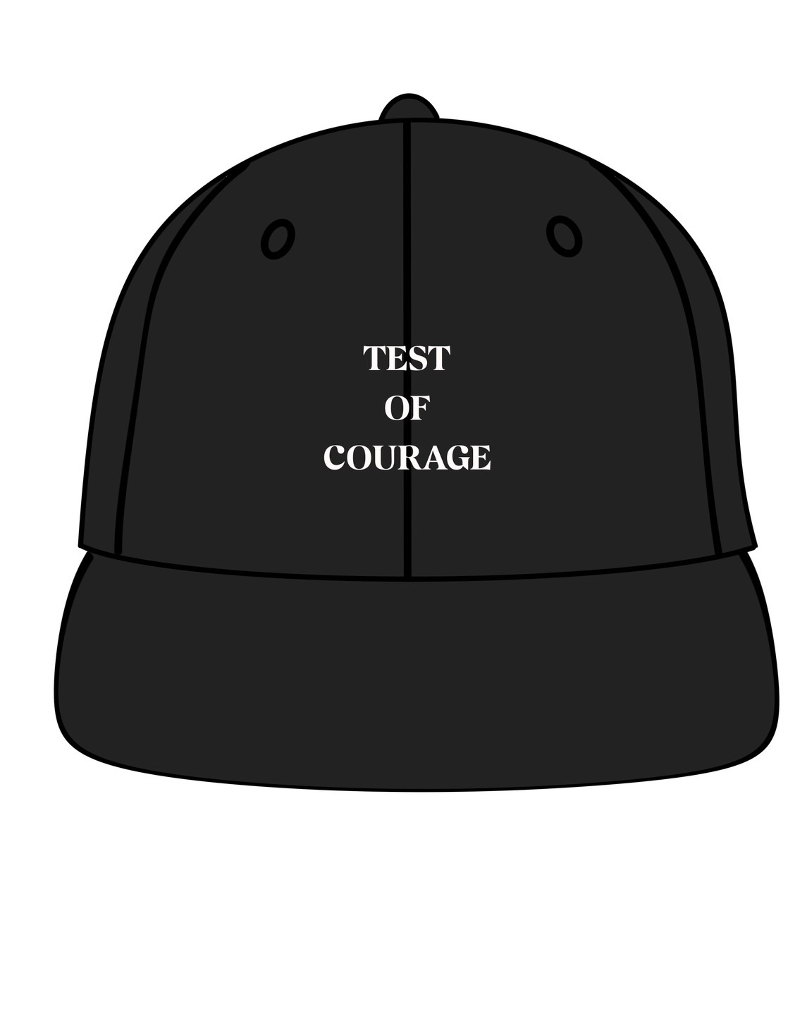 HI GHOST  challenge logo 刺繍　cap