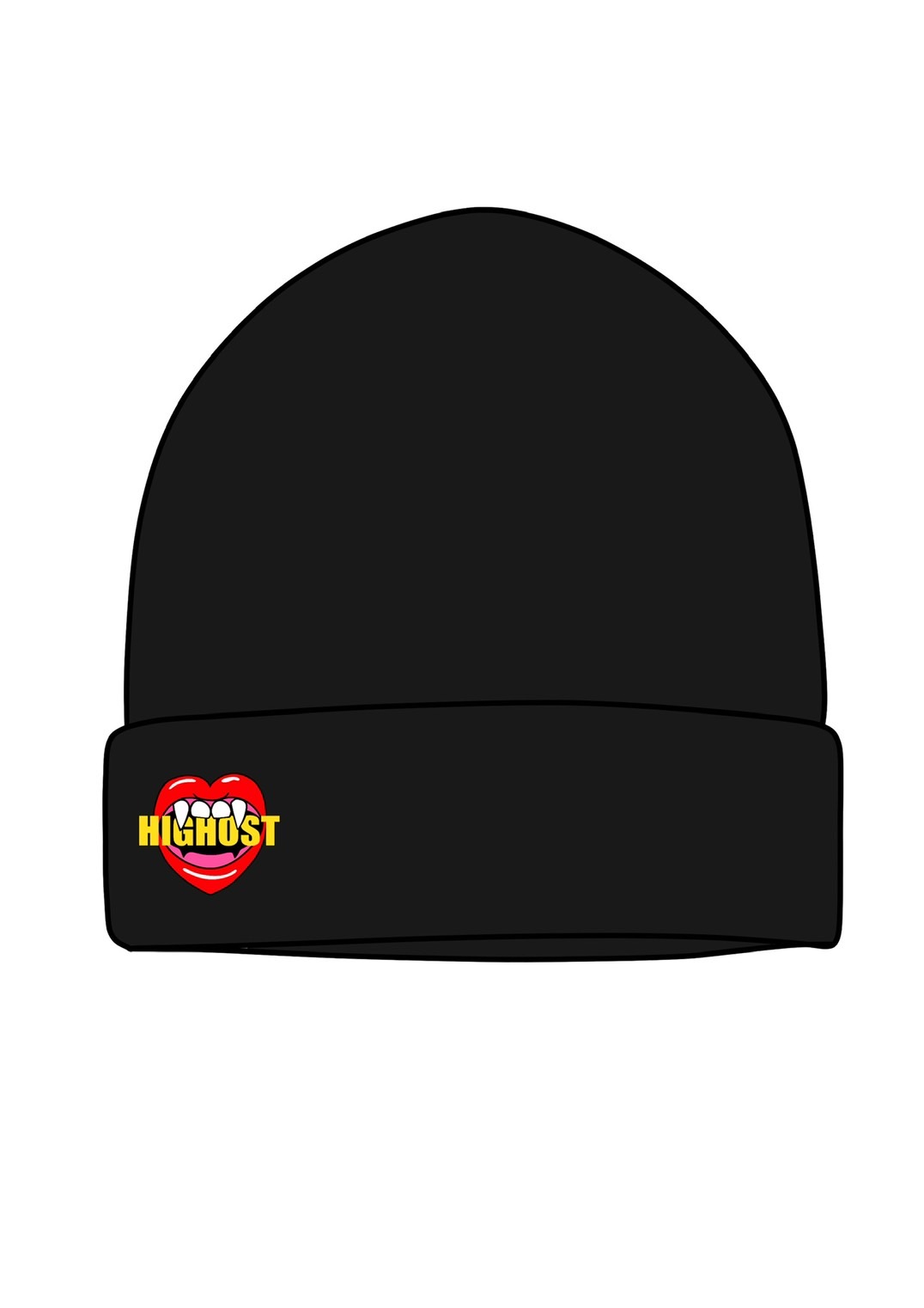 帽子 FOTUS Logo knit cap HIGHOST LOGO KNIT CAP | HI-GHOST