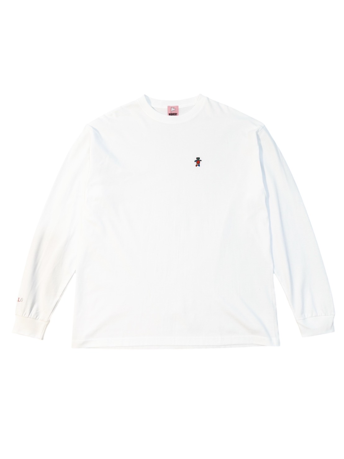 HIGHOST PATCHWORK BEAR LONG T-SHIRTS