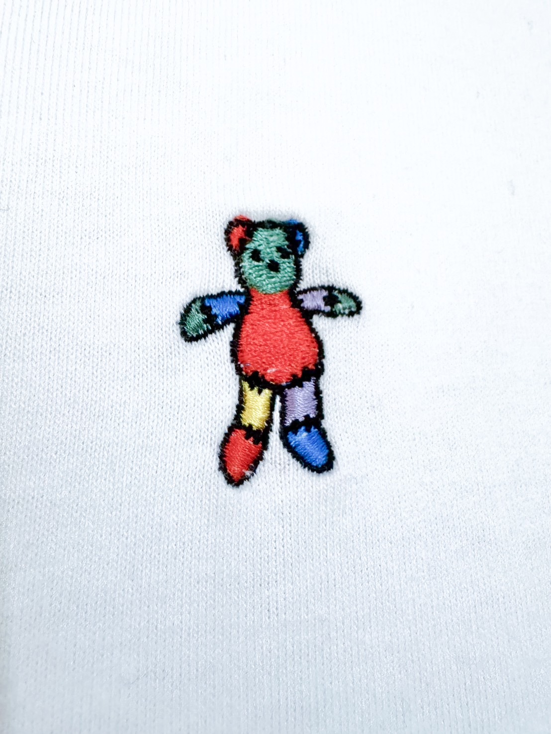 HIGHOST PATCHWORK BEAR LONG T-SHIRTS