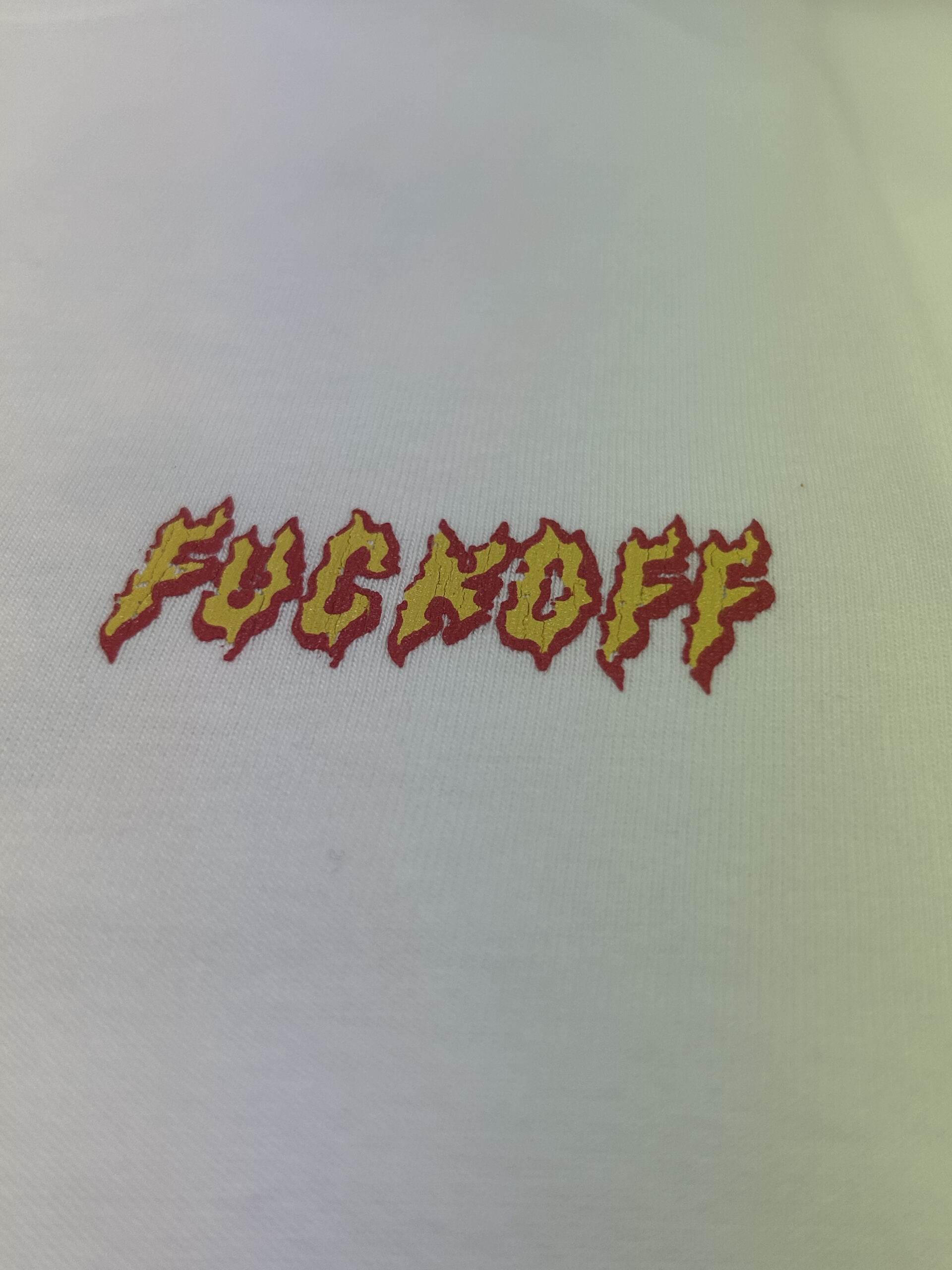HIGHOST (WHITE) GHOST FIRE T-SHIRT
