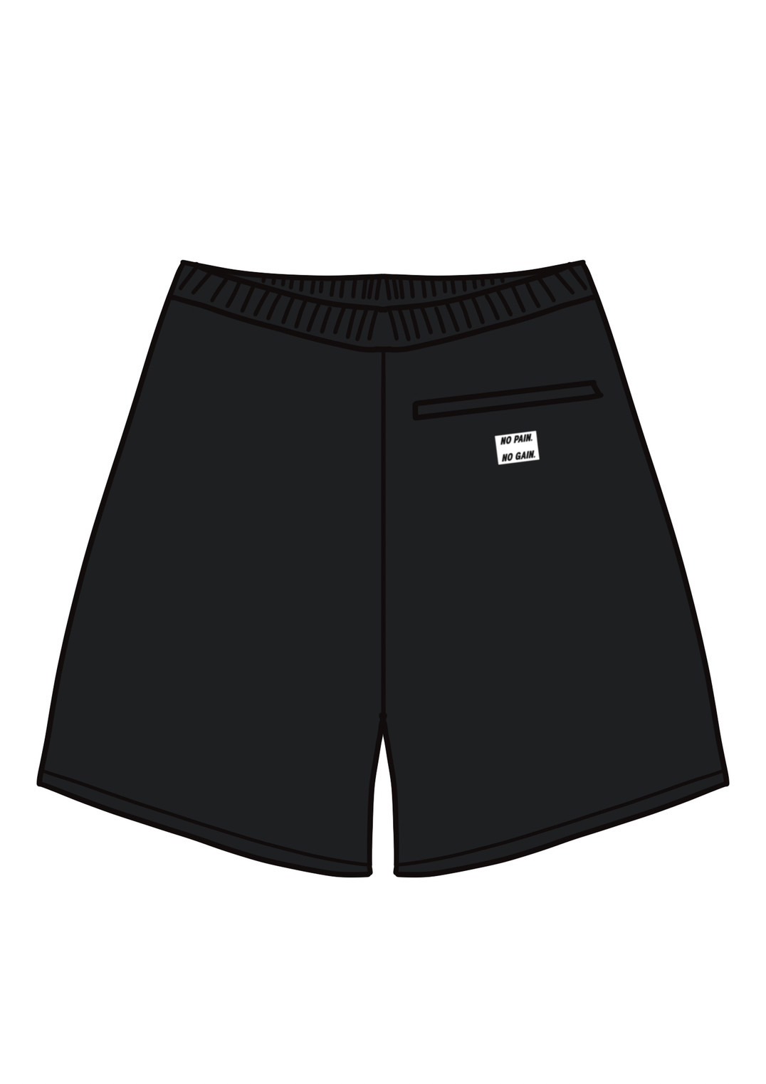 HIGHOST YA-KAZU ORIGINAL DESIGN CROSS EMBROIDERY SHORTS
