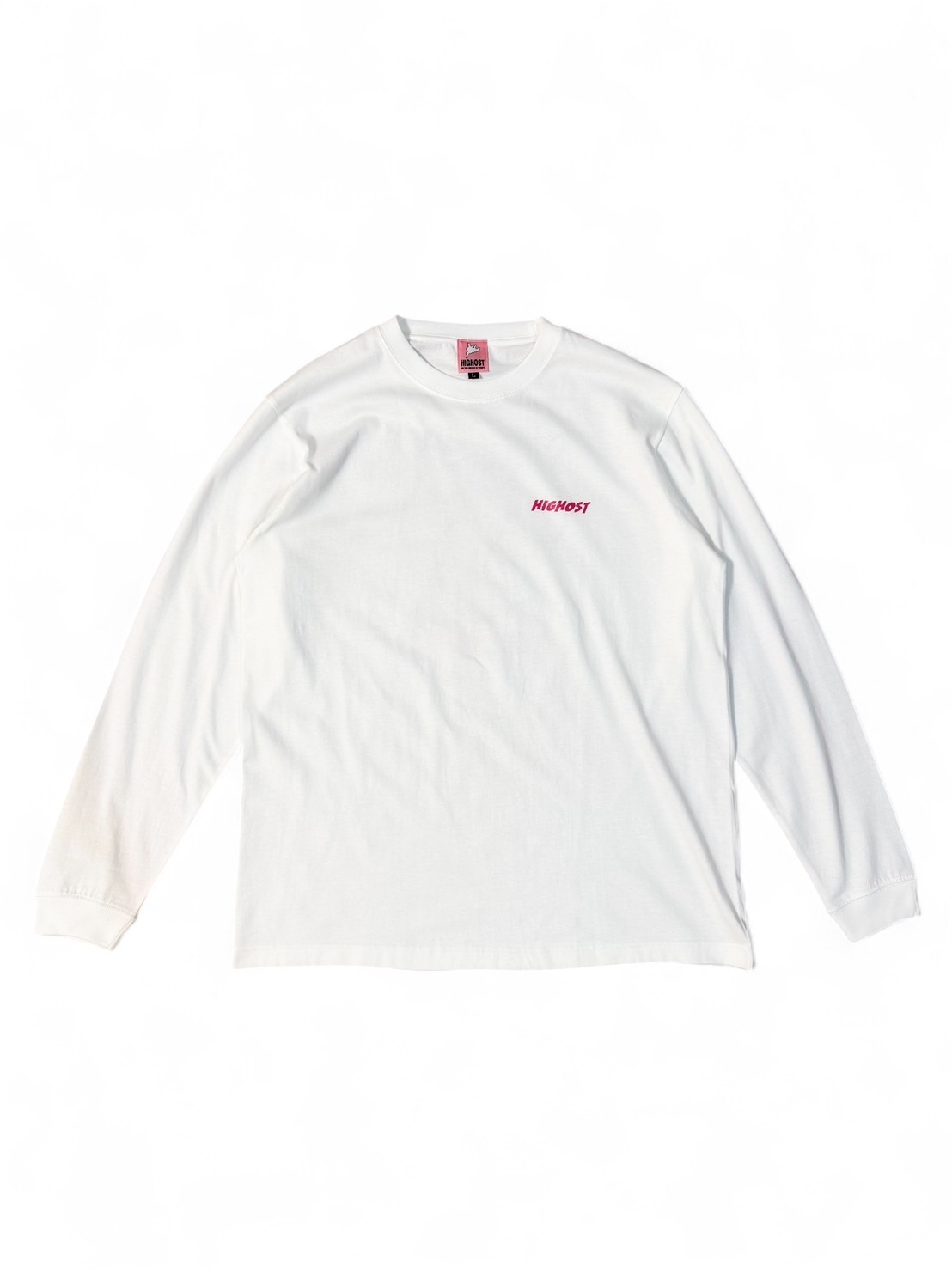 HIGHOST RE:GHOSTS (WHITE )LONG T-SHIRTS