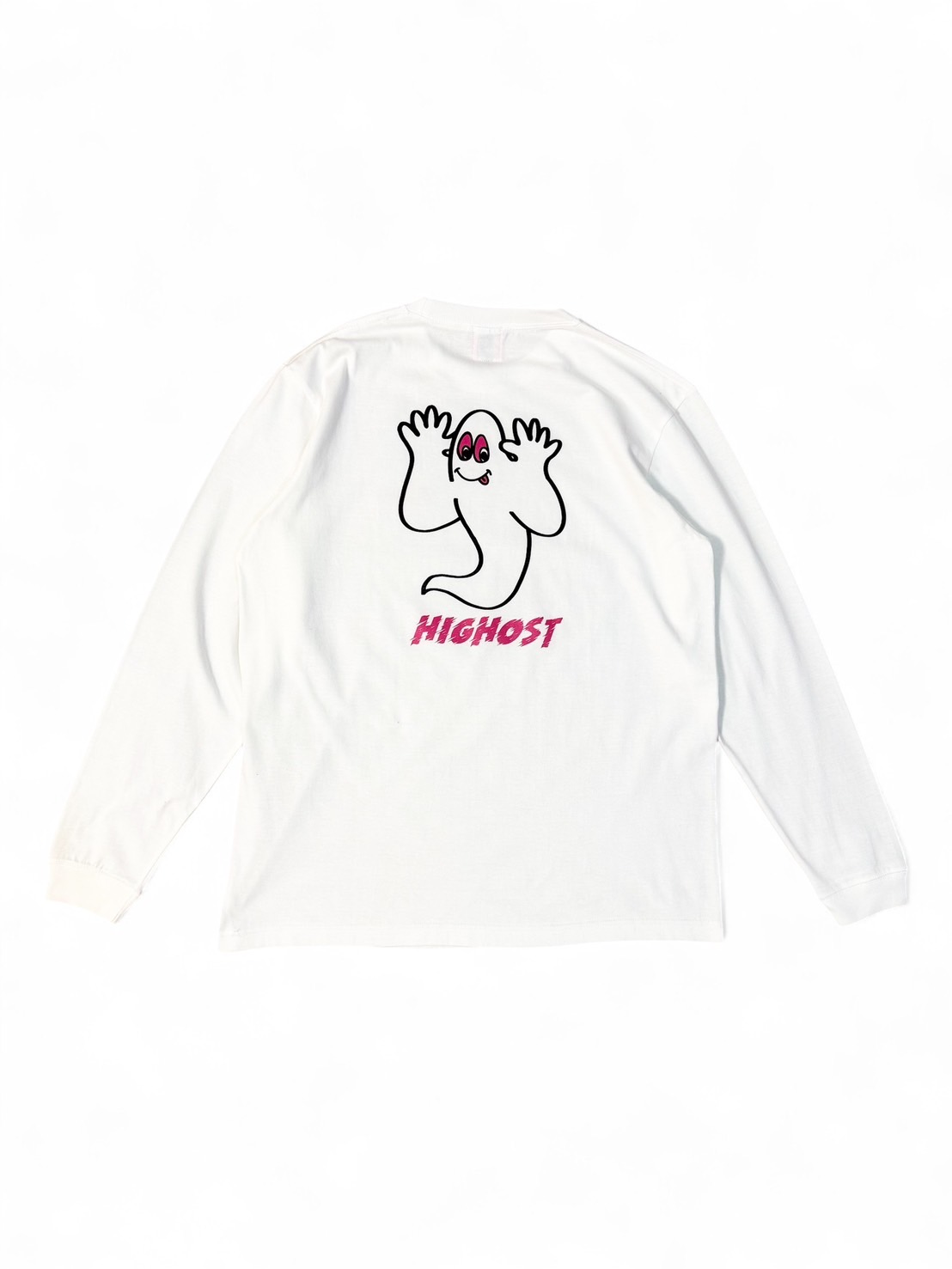 HIGHOST RE:GHOSTS (WHITE )LONG T-SHIRTS