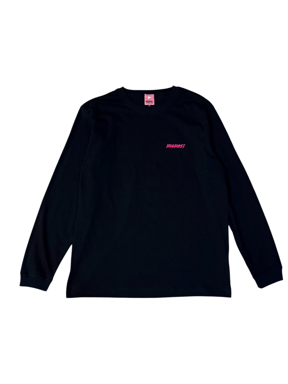 HIGHOST RE:GHOSTS (BLACK )LONG T-SHIRTS