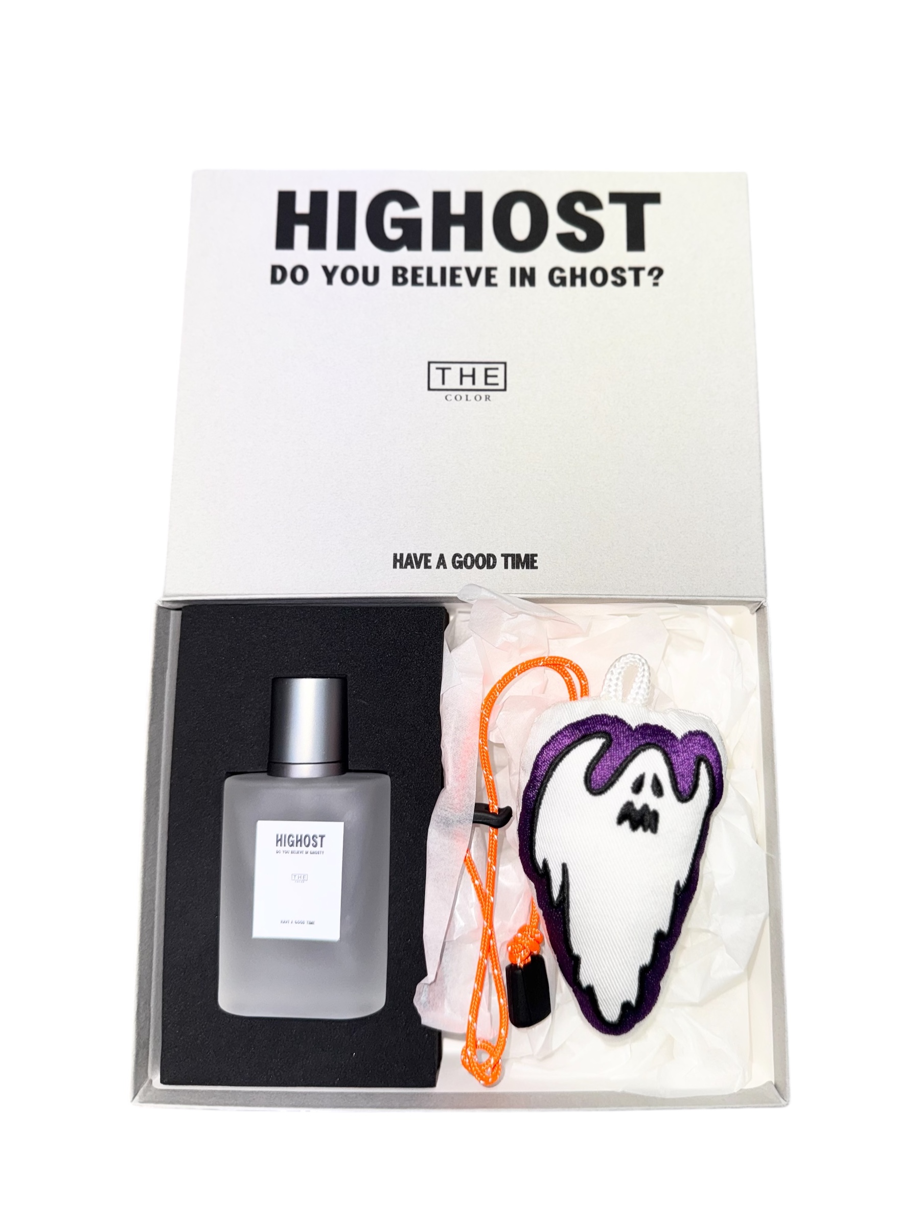 THE COLOR×HIGHOST FRAGRANCE PUFF MASCOT (HELLO GHOST)