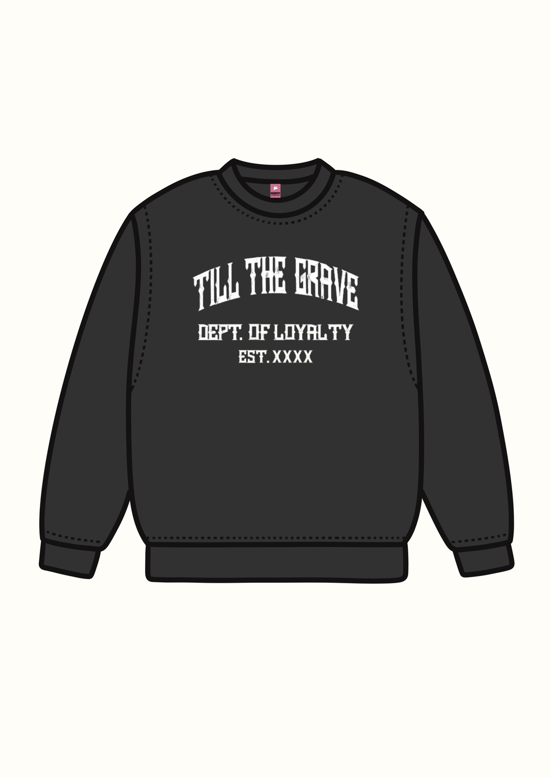 HIGHOST YA-KAZU ORIGINAL VINTAGE STYLE COLLEGE SWEAT