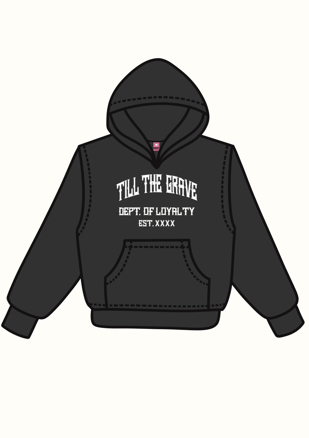 HIGHOST YA-KAZU ORIGINAL VINTAGE STYLE COLLEGE HOODIE