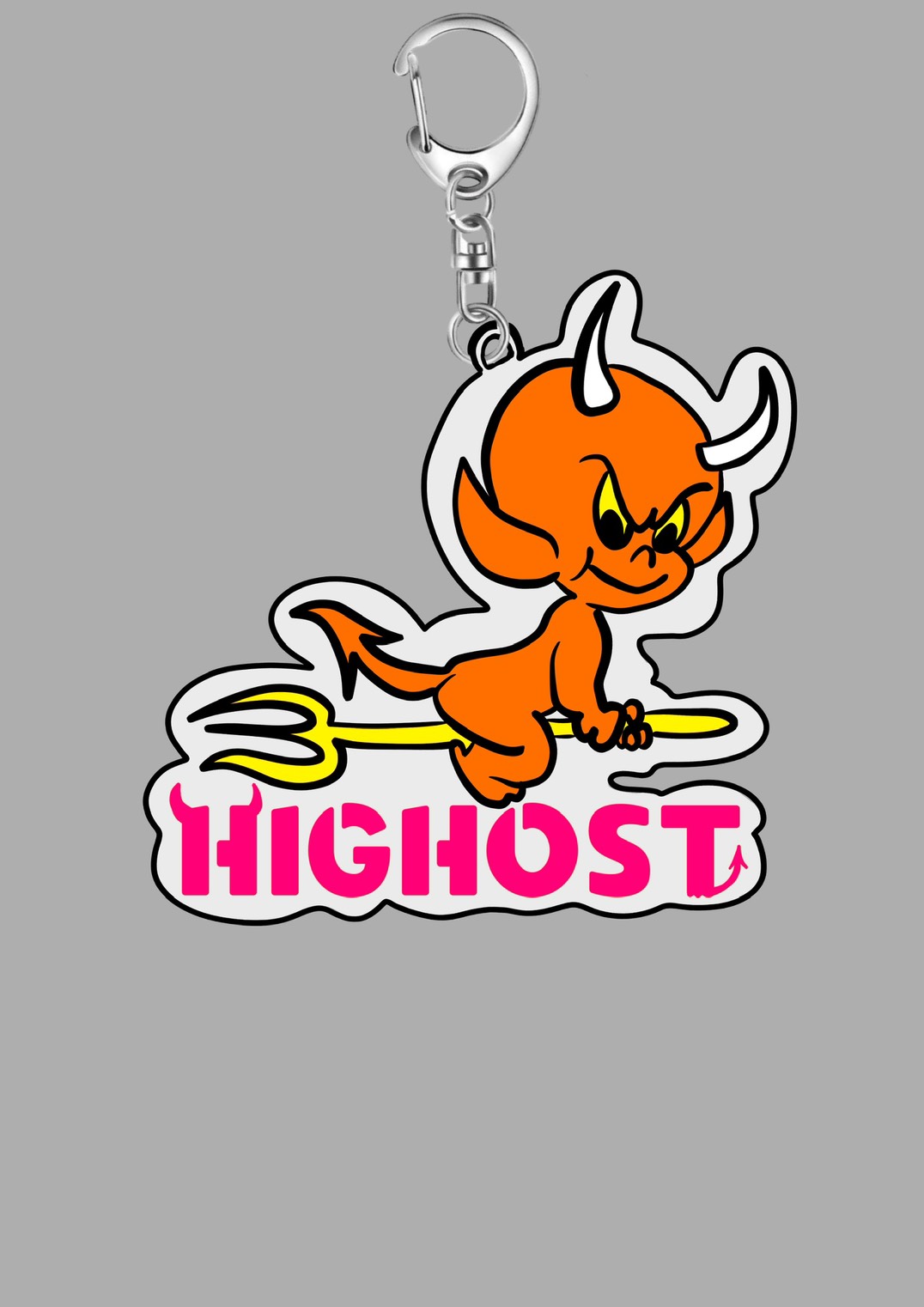 HIGHOST LITTLE DEVIL ACRYLIC KEY RING