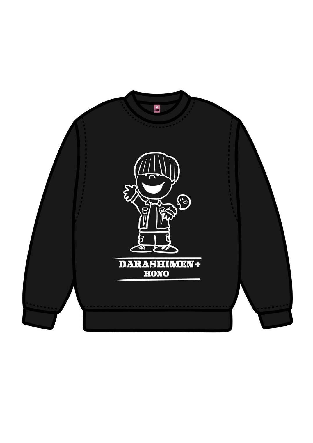HIGHOST DARASHIMEN HONO CREW SWEAT