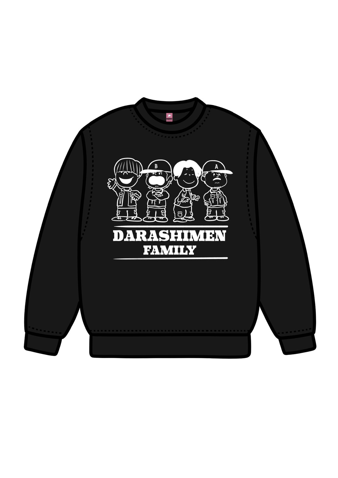 HIGHOST DARASHIMEN FAMILY CREW SWEAT
