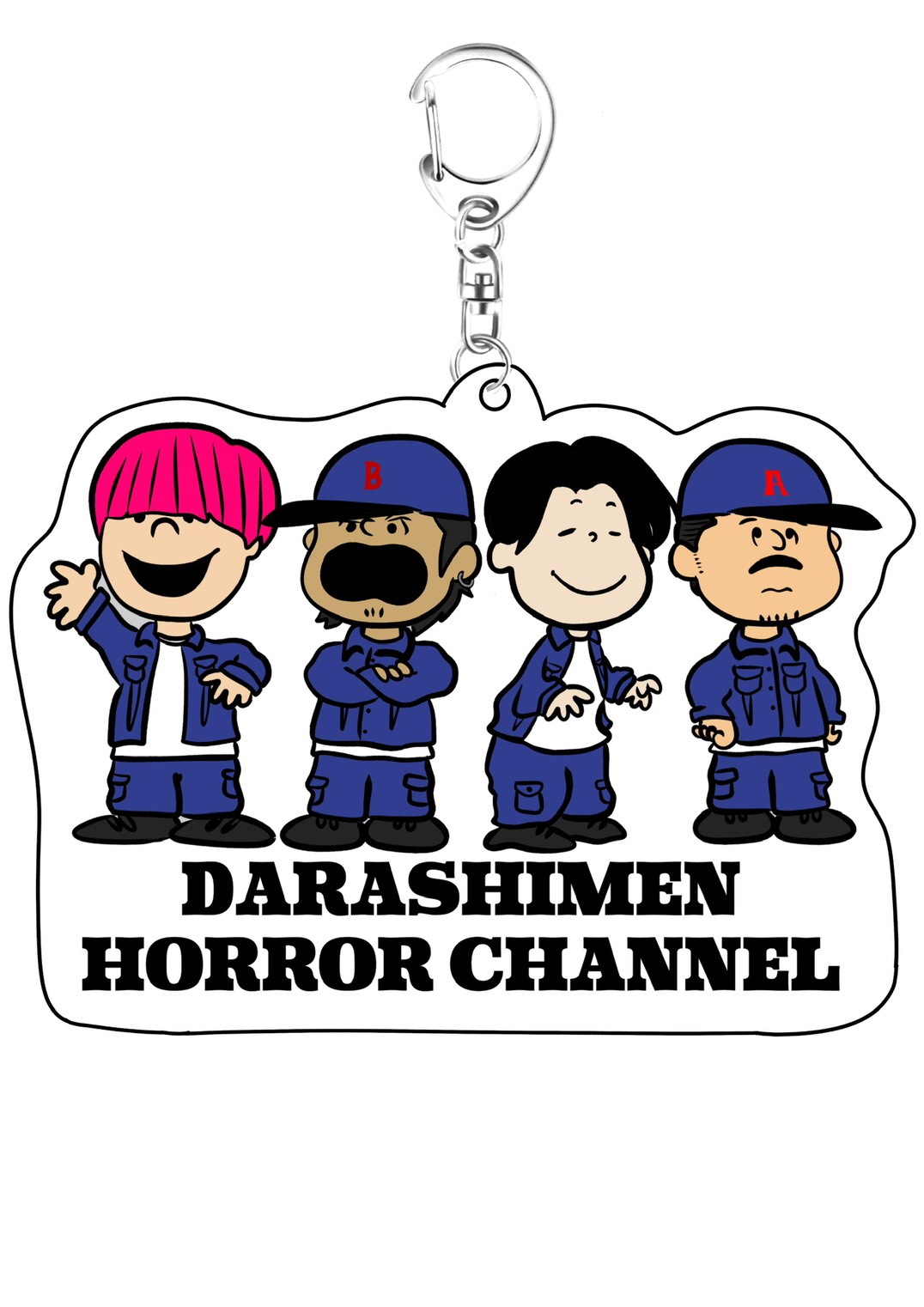 HIGHOST DARASHIMEN FAMILY ACRYLIC KEY RING