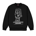 HIGHOST ORIGINATOR DARASHIMEN MANEGER CREW SWEAT | HI-GHOST