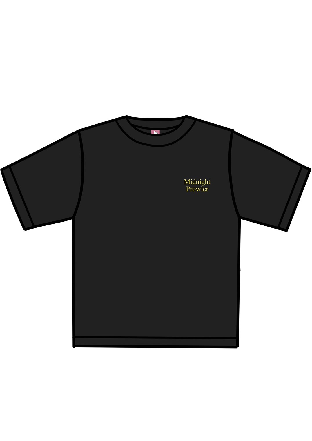 HIGHOST MIDNIGHT PROWLER T BLACK