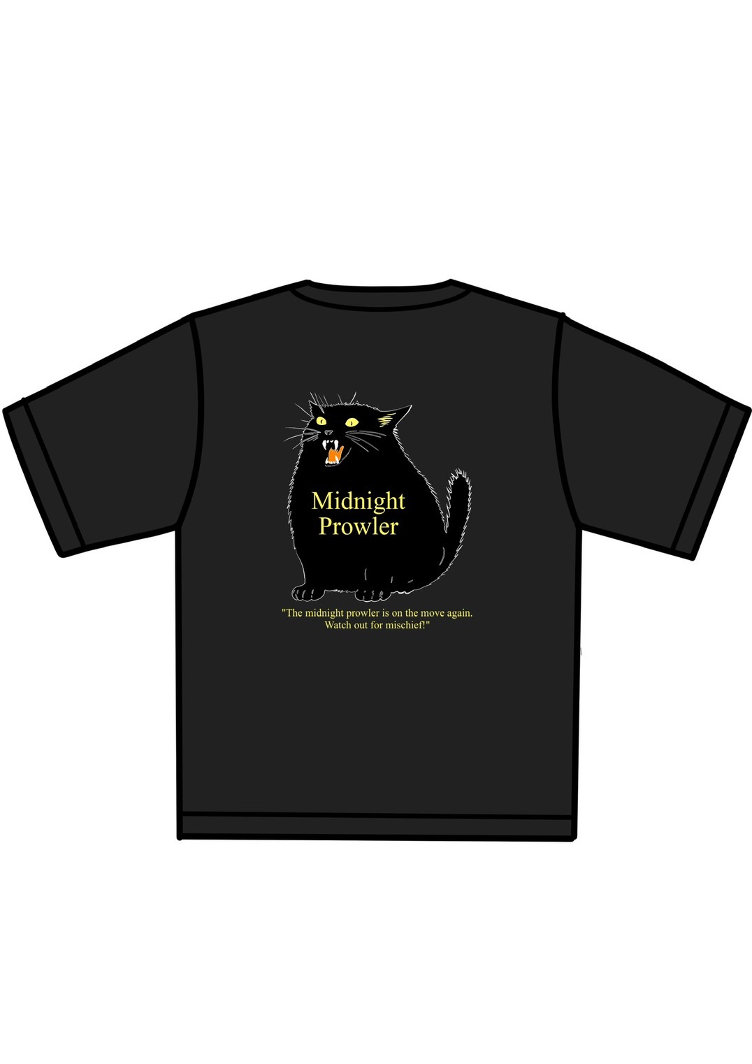 HIGHOST MIDNIGHT PROWLER T BLACK