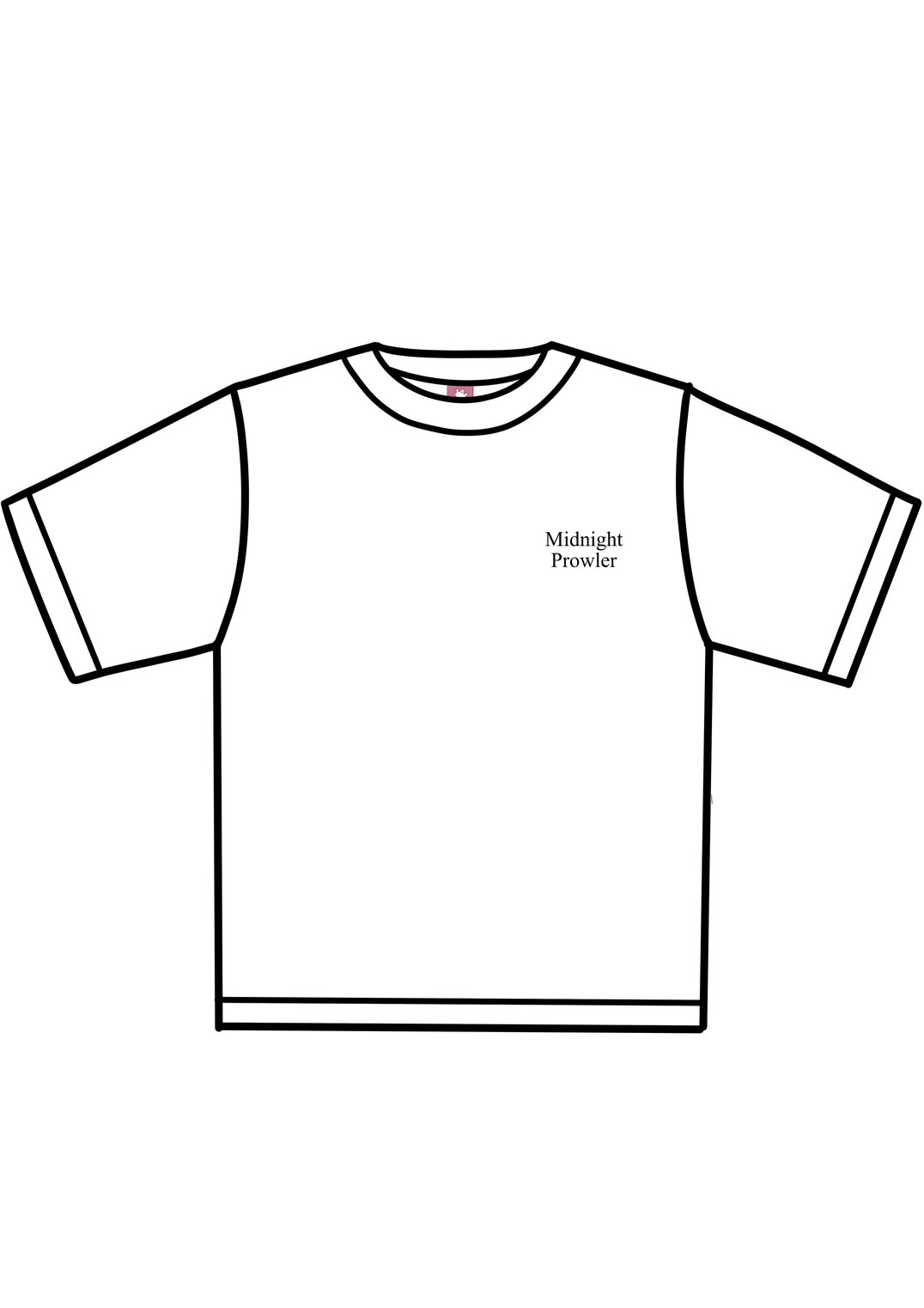HIGHOST MIDNIGHT PROWLER T WHITE
