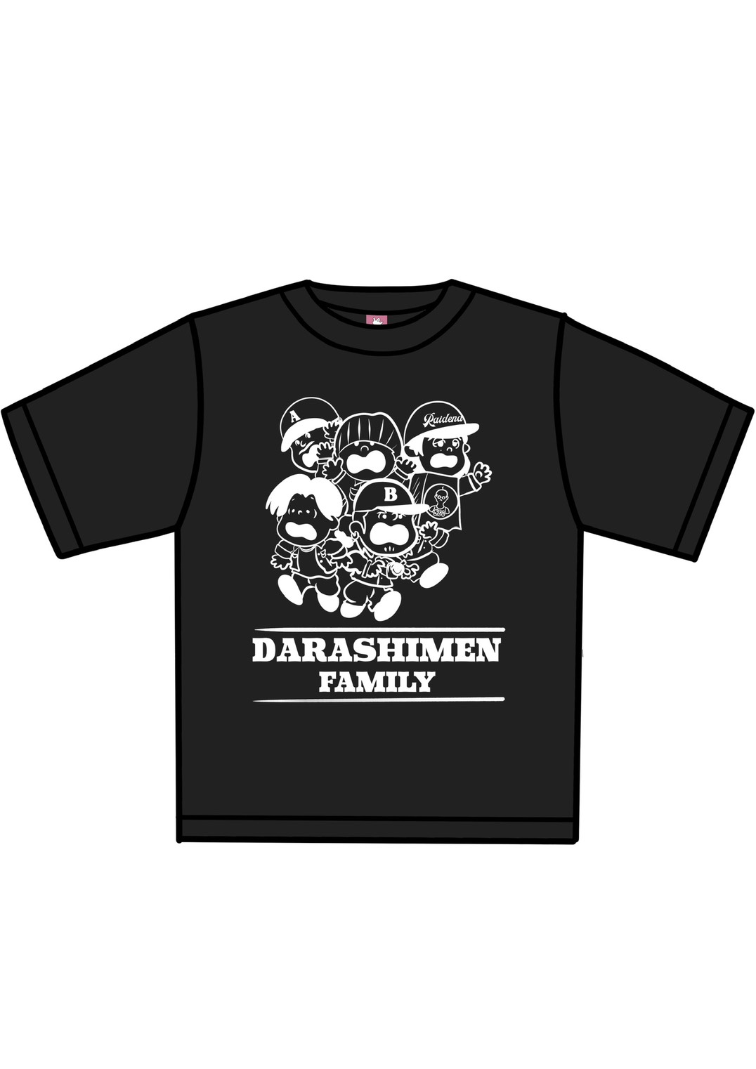 HIGHOST DARASHIMEN ALLSTAR TEE(BLACK)