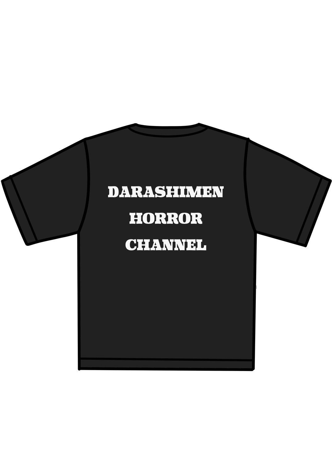 HIGHOST DARASHIMEN ALLSTAR TEE(BLACK)
