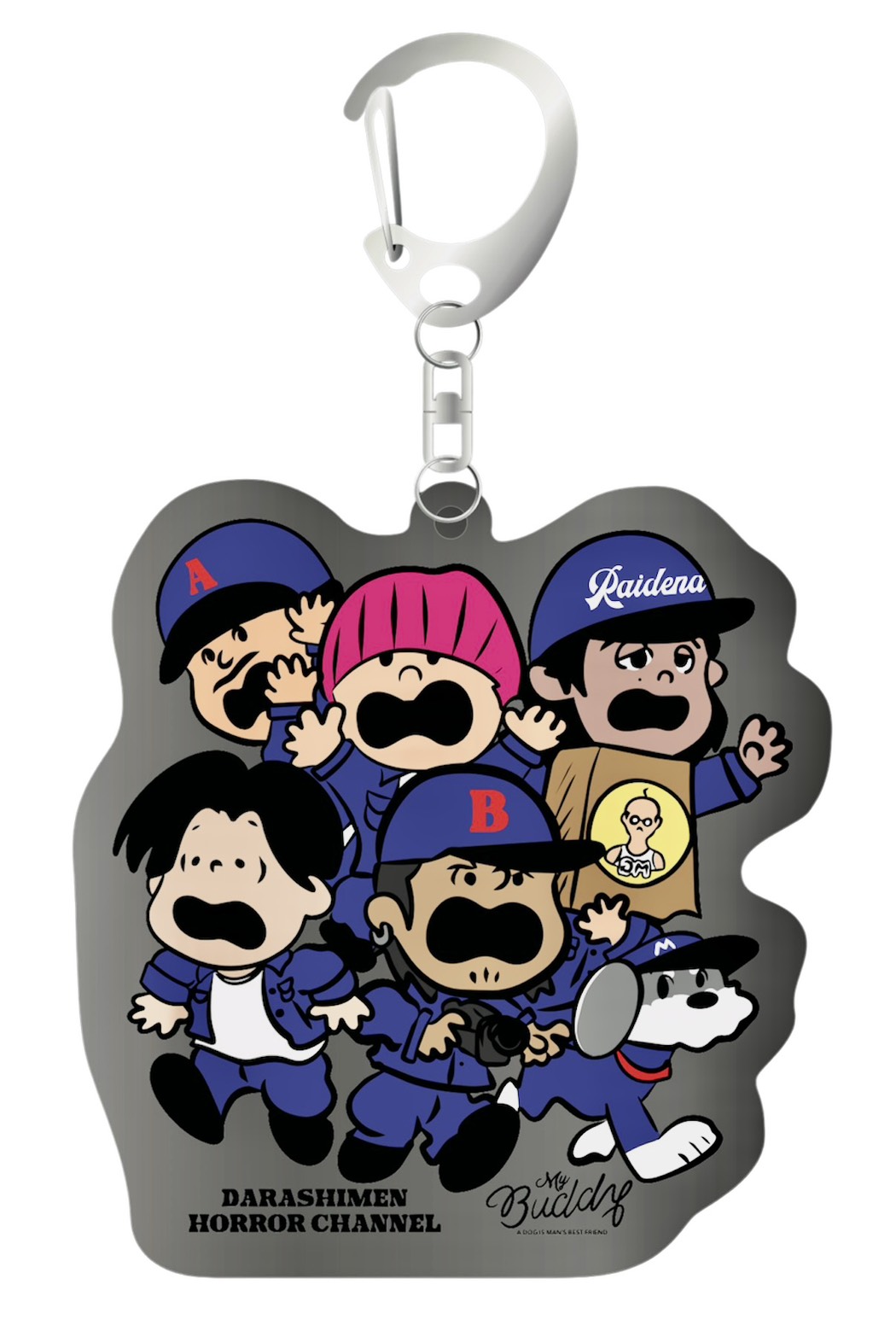 MyBuddy ×HIGHOST DARASHIMEN ALLSTAR KEY RING