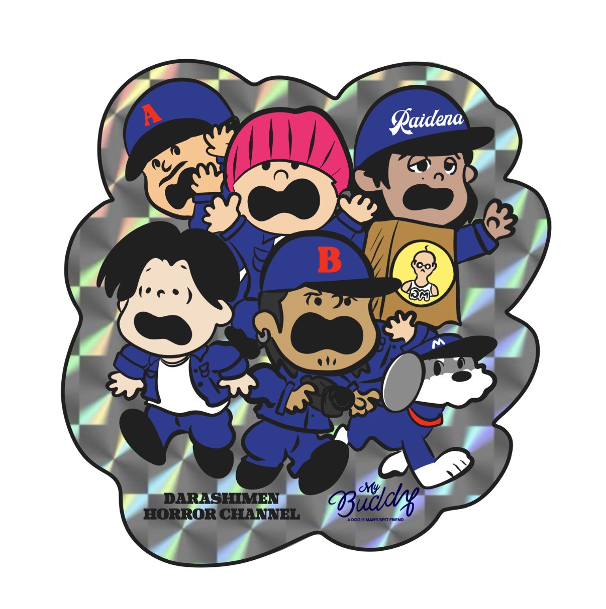MyBuddy×HIGHOST DARASHIMEN ALLSTAR STICKER